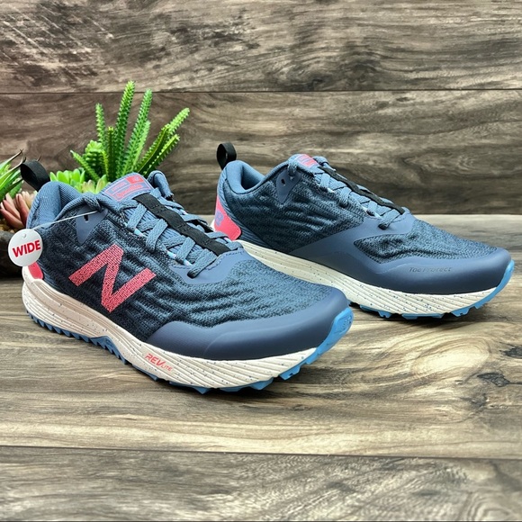 ⛔️SOLD⛔️NIB New Balance WIDE WIDTH Nitrel v3 Trail Running Shoes WTNTRCC3 Indigo - Picture 5 of 14